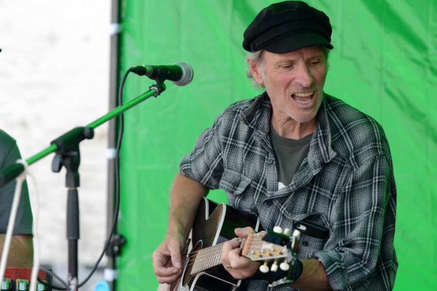 Back at Nick's performing at New Street Corner on Honiton Market Charter Day 2025